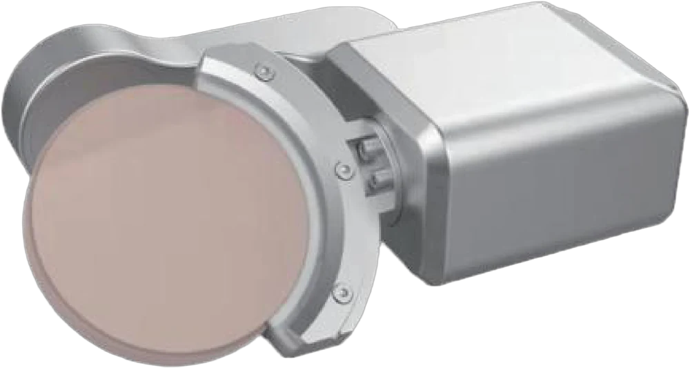 Disc holder with a disc loaded